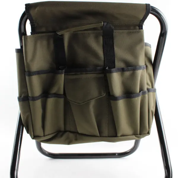 Olive Green Gardening Utility Tool Folding Seat