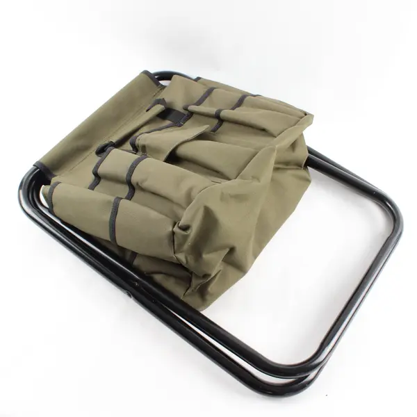 Olive Green Gardening Utility Tool Folding Seat