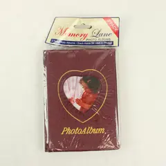 Memory Lane 2 Pack Photo Albums Holds 24 4x6 Photos Burgundy