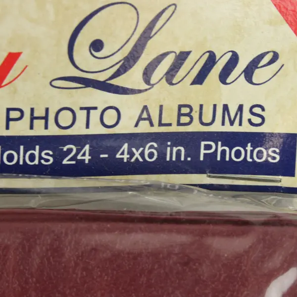 Memory Lane 2 Pack Photo Albums Holds 24 4x6 Photos Burgundy