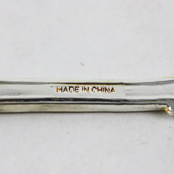 Vintage Silver Plated Salad Serving Fork 8 3/4 Inch