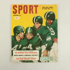 SPORT Magazine Dec 1953 Michigan State Spartans Ben Hogan Van Brocklin