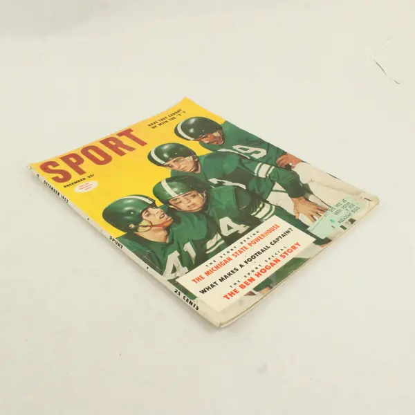 SPORT Magazine Dec 1953 Michigan State Spartans Ben Hogan Van Brocklin