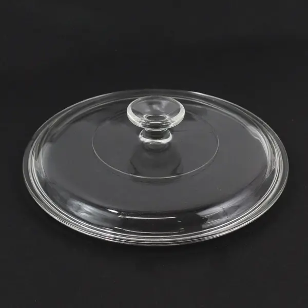 Pyrex G1C Clear Glass Replacement Lid Round Vintage