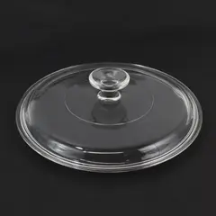 Pyrex G1C Clear Glass Replacement Lid Round Vintage