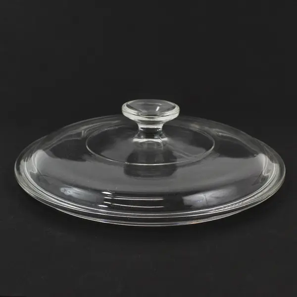 Pyrex G1C Clear Glass Replacement Lid Round Vintage