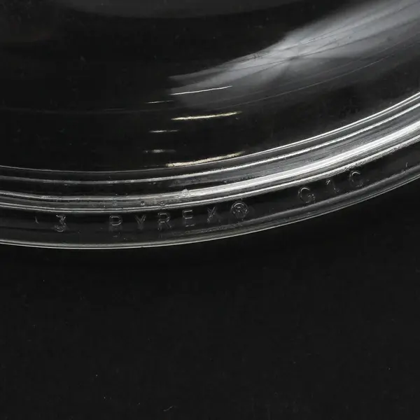 Pyrex G1C Clear Glass Replacement Lid Round Vintage