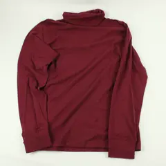 Cherokee Maroon Red Long-Sleeved Turtleneck Top Women's Medium