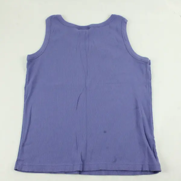 Chico's Periwinkle Ribbed Cotton Tank Top Women's Size 2