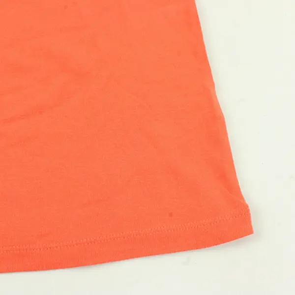 Sonoma Coral Orange Cotton T-Shirt Women's Large