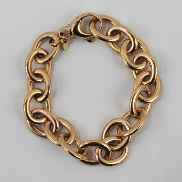 Bronzallure Copper-Tone Chain Link Bracelet 8"