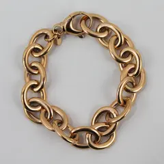 Bronzallure Copper-Tone Chain Link Bracelet 8"