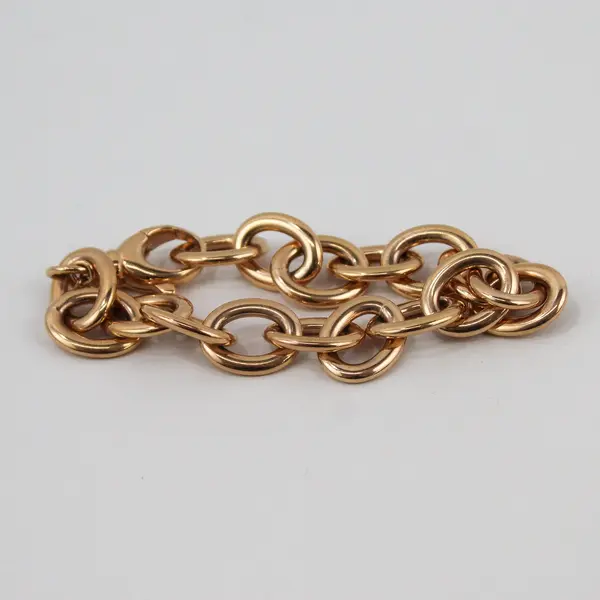 Bronzallure Copper-Tone Chain Link Bracelet 8"