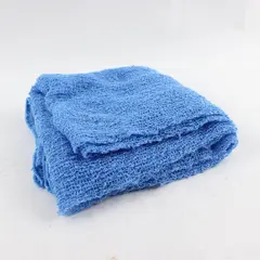 Periwinkle Blue Viscose Scarf Wrap Made in Indonesia 63 x 12 in. 