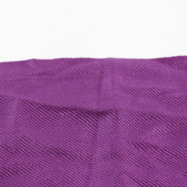 Ray Strauss Plum Purple Fringe Scarf 28"x76"
