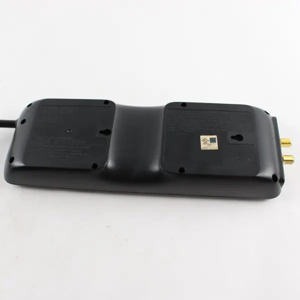 General Electric 8-Outlet Power Strip Black TESTED WORKS