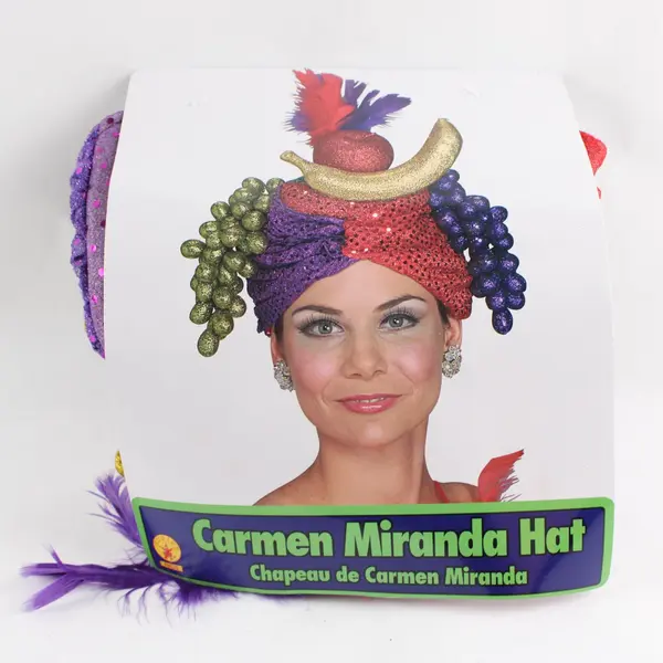 Rubie's Carmen Miranda Sparkly Tropical Fruit Hat Costume Accessory 49026
