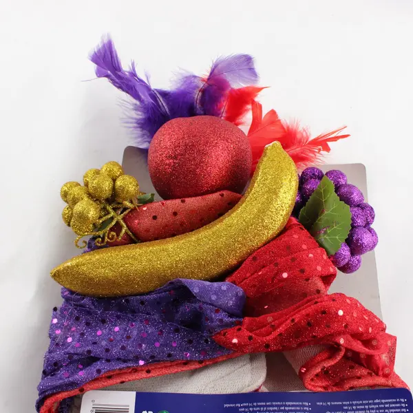 Rubie's Carmen Miranda Sparkly Tropical Fruit Hat Costume Accessory 49026