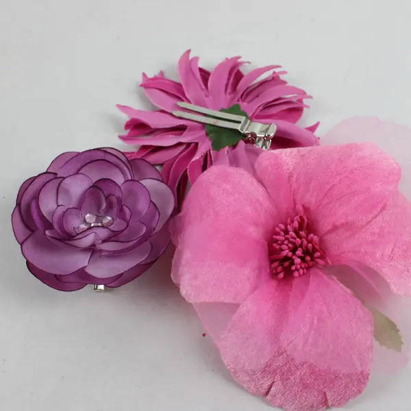 cool.summer 2004 Flower Pin Ponytail Holder Boxed Assorted Colors Lot