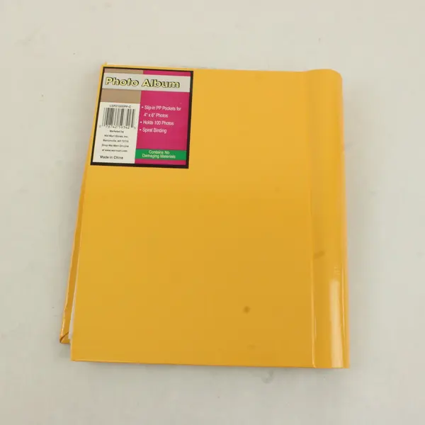 Lot of 2 Photo Albums 4x6 Holds 100 Floral Tulip Spiral Spine