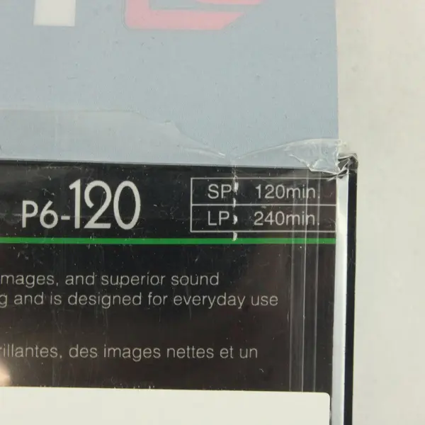 FUJIFILM 120 8mm Video Cassette Tape 2 Pack NOS