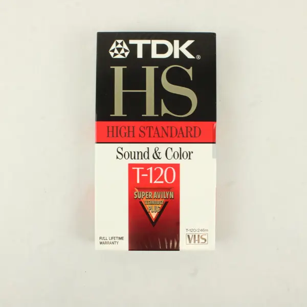 Lot of 2 Boxed Blank VHS Tapes TDK HS T-120 maxell GX-Silver T-120