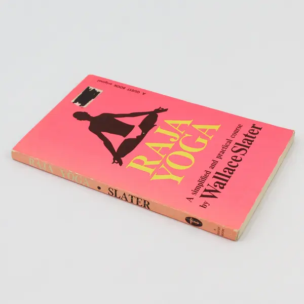 Vintage Raja Yoga A Simplified and Practical Course Wallace Slater 1975 PB Good