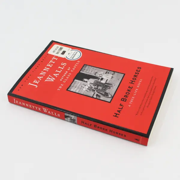 Half Broke Horses True-Life Novel Jeannette Walls Trade Paperback