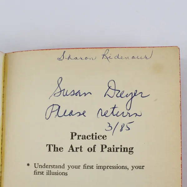 Pairing George R Bach & Ronald M Deutsch How to Achieve Genuine Intimacy 1971 PB