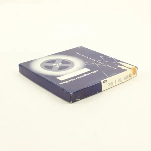 Master Quality Production Magnetic Recording Tape 900' 1 Mil Mylar Blank