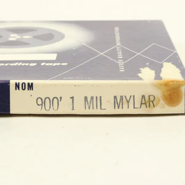 Master Quality Production Magnetic Recording Tape 900' 1 Mil Mylar Blank