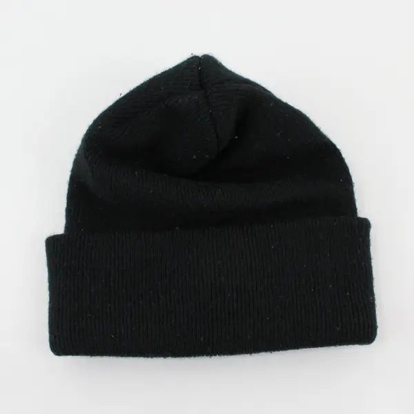 Nike Winter Beanie Black Fold-Over Cuff One Size Fits Most