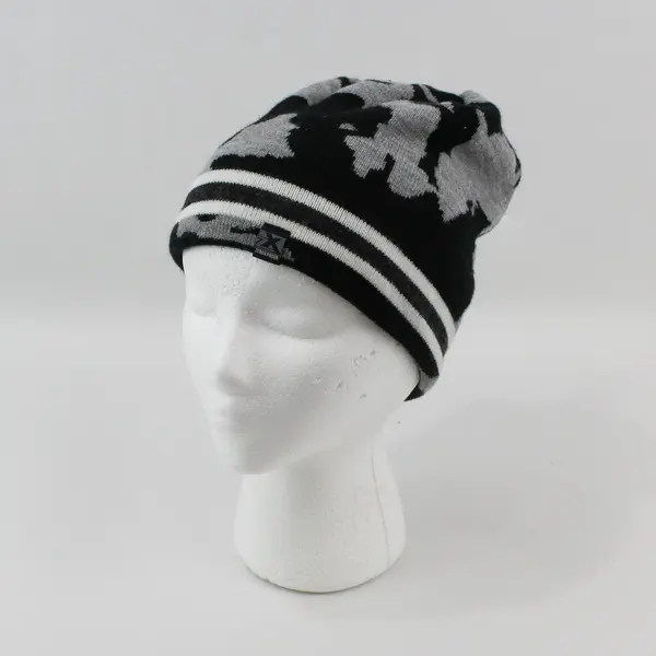 ZeroXposur Winter Beanie Hat Men's Camo Black Gray L/XL Thinsulate