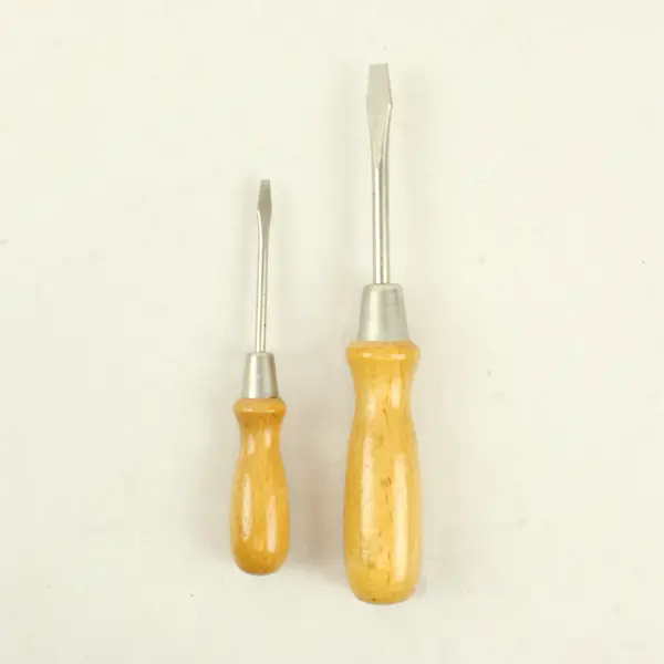 Lot of 2 Small Regular Screwdrivers Hand Tools Pre-Owned