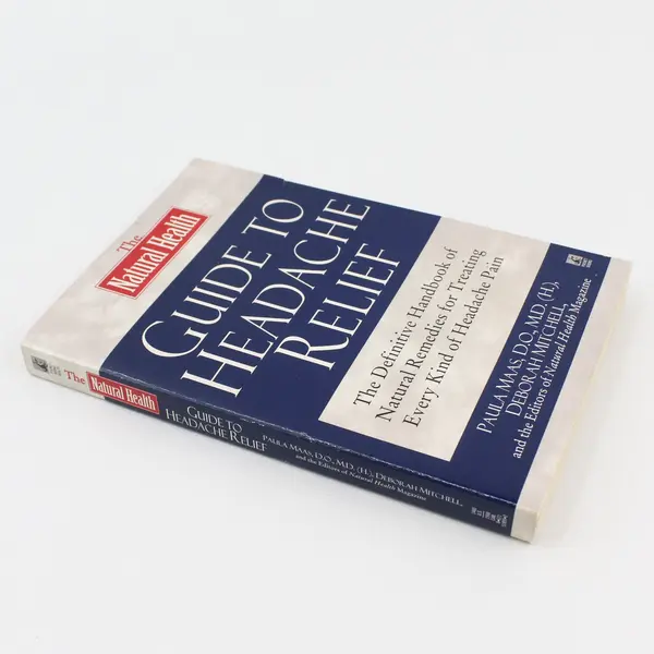 The Natural Health Guide to Headache Relief Deborah Mitchell Paula Maas 1997 PB