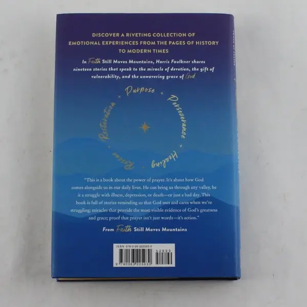 Faith Still Moves Mountains Miraculous Stories Harris Faulkner 1st Ed 2022 HC DJ