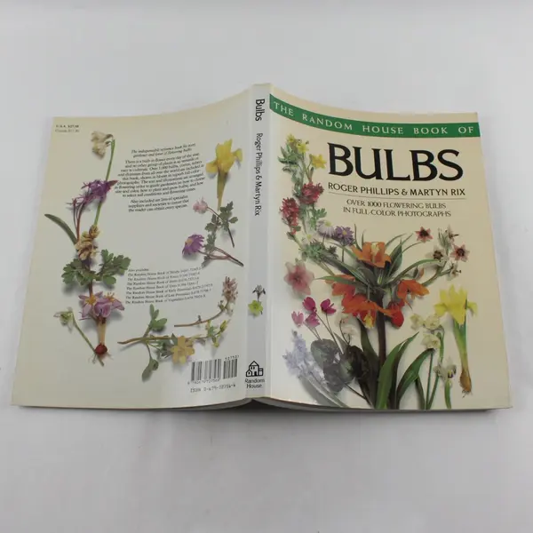 VTG The Random House Book of Bulbs Martyn Rix Roger Phillips 1989 Paperback Good