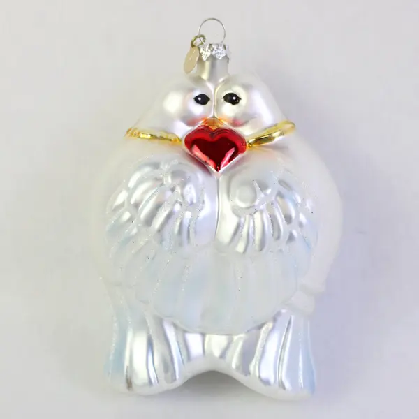 Department 56 Love Birds Ornament Happy Anniversary Hanger 41560