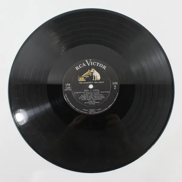 Eartha Kitt Down To Eartha LPM 1109 12" Vinyl LP RCA Victor
