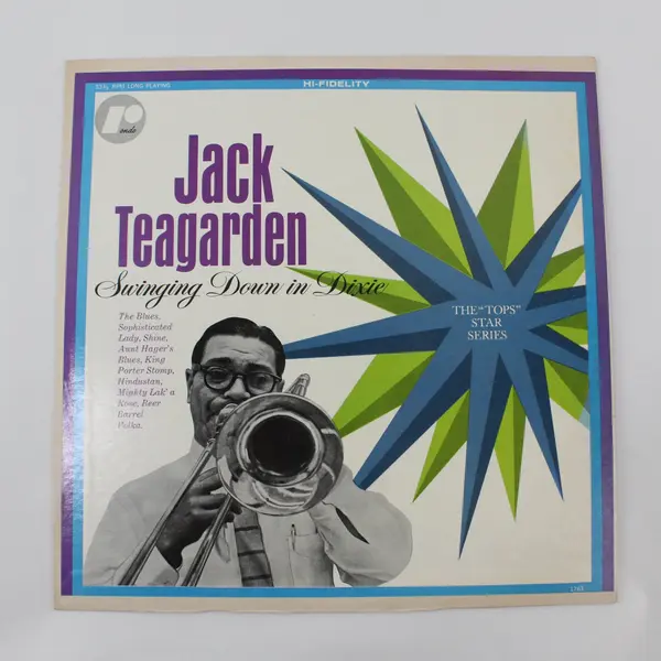 Jack Teagarden Swinging Down in Dixie 12" Vinyl LP
