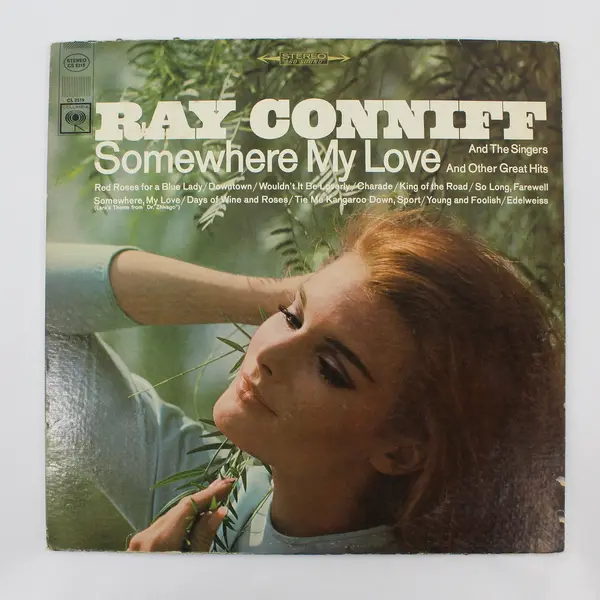 Ray Conniff And The Singers Somewhere My Love 12" CS9319 Vinyl Record 