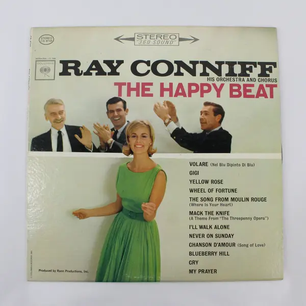 Ray Conniff His Orchestra And Chorus - The Happy Beat 12" Vinyl Record