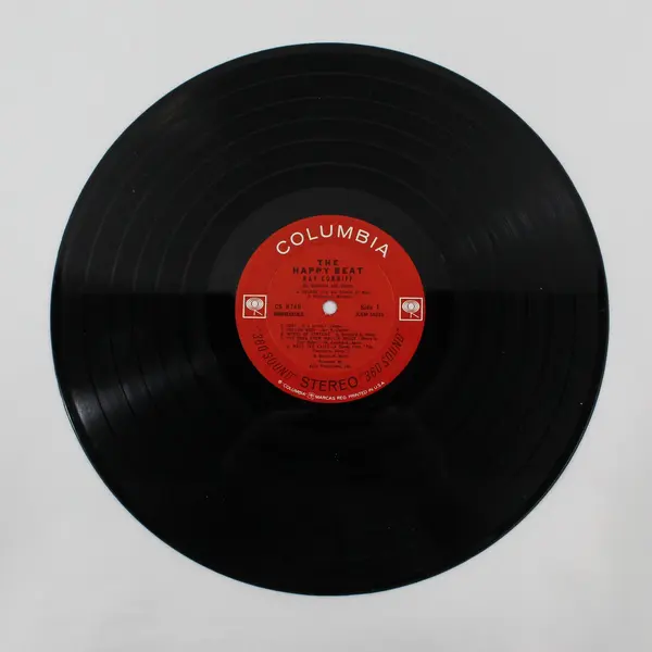 Ray Conniff His Orchestra And Chorus - The Happy Beat 12" Vinyl Record