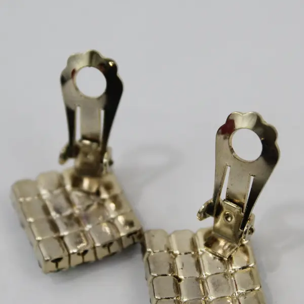 VTG 3-Piece Aurora Borealis Iridescent Rhinestone Earrings and Bracelet Set