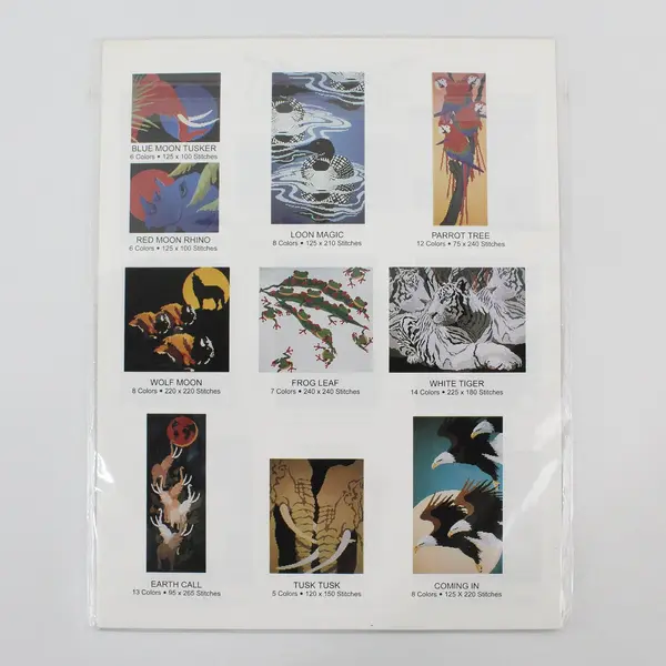 Gift of Nature Tom Taylor Counted Thread Big Bouquet Pattern New Sealed