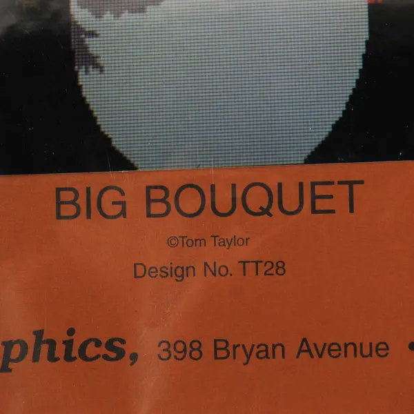Gift of Nature Tom Taylor Counted Thread Big Bouquet Pattern New Sealed