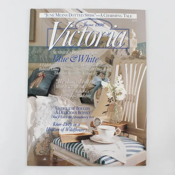 Lot of 3 Vintage Victoria Magazines June 1996 November 1997 April 1998