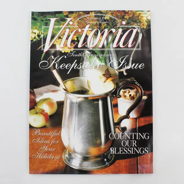Lot of 3 Vintage Victoria Magazines June 1996 November 1997 April 1998