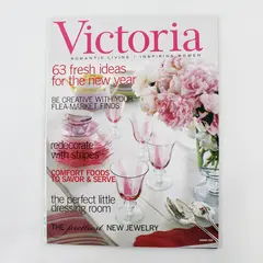 Vintage Victoria Magazine January 2003 Vol 17 Issue 1 Good