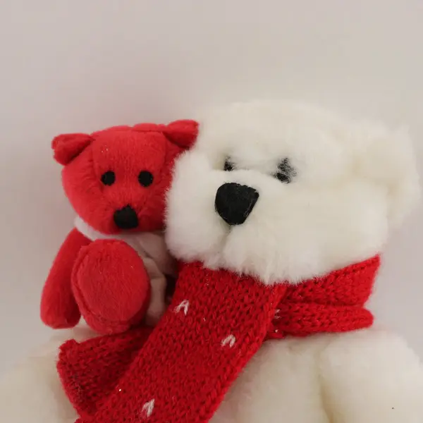 Trilogi Collection Christmas Polar Bear Plush Toy 8.5"